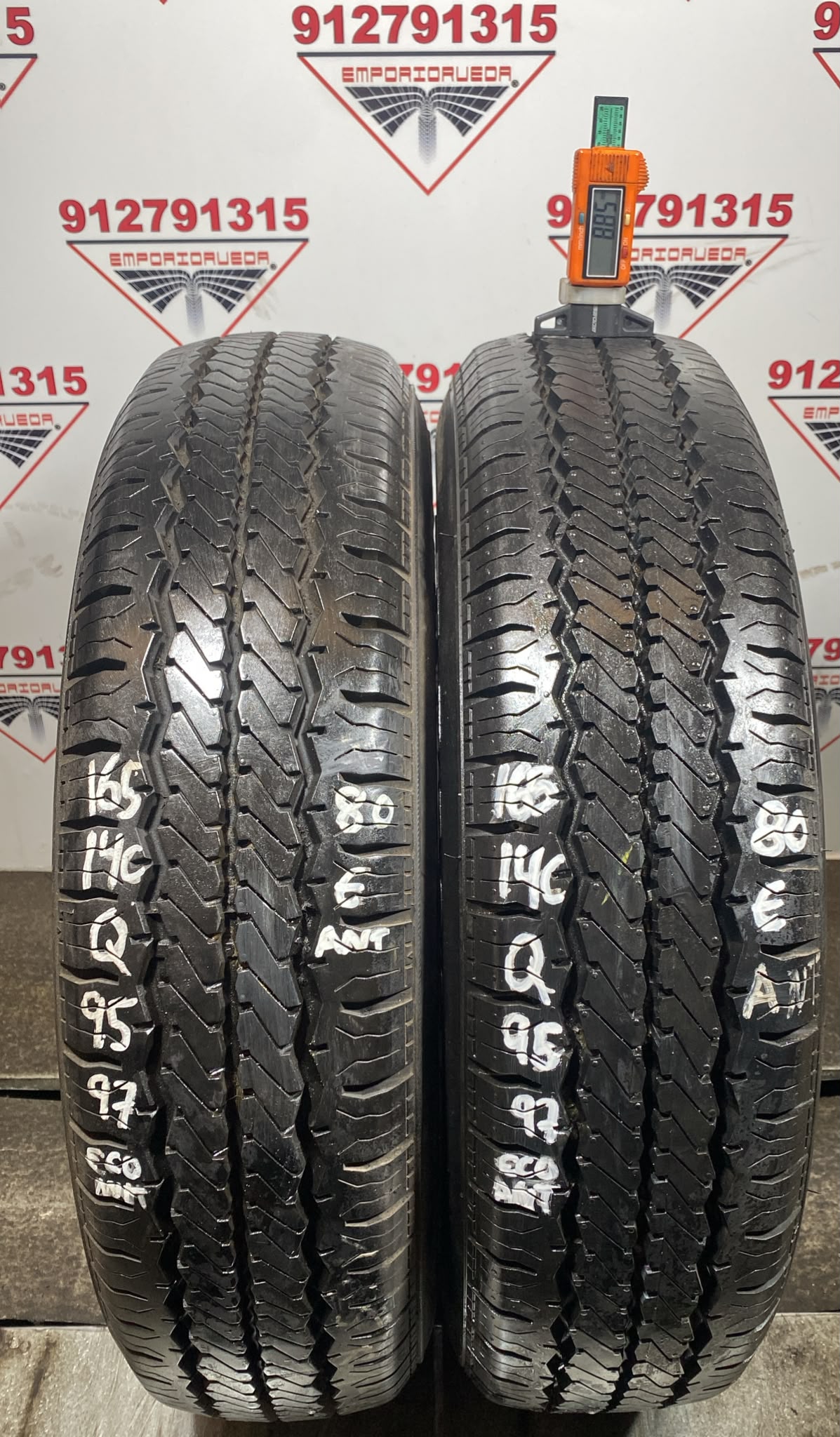 HANKOOK  USADO ECONOMICO  165/80 R14C 95/97 Q